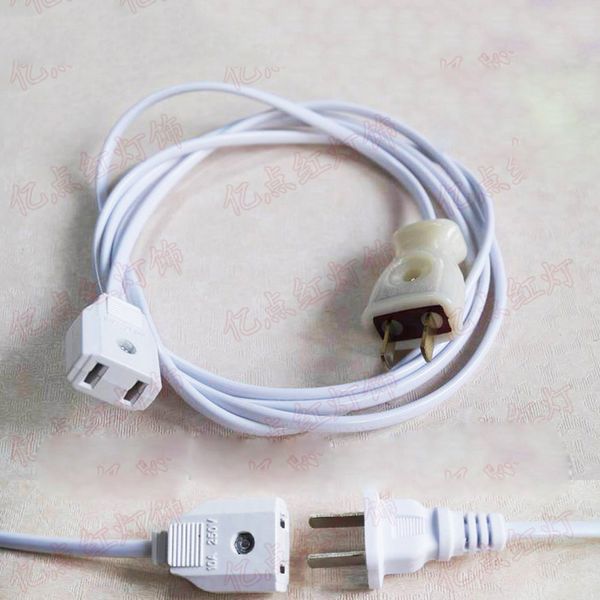2 Pins Extension Cables Plugs AC 220V Power Extension Cord Adapters for LED Simple Lamp Holder
2 Pins Extension Cables Plugs AC 220V Power Extension Cord Adapters for LED Simple Lamp Holder