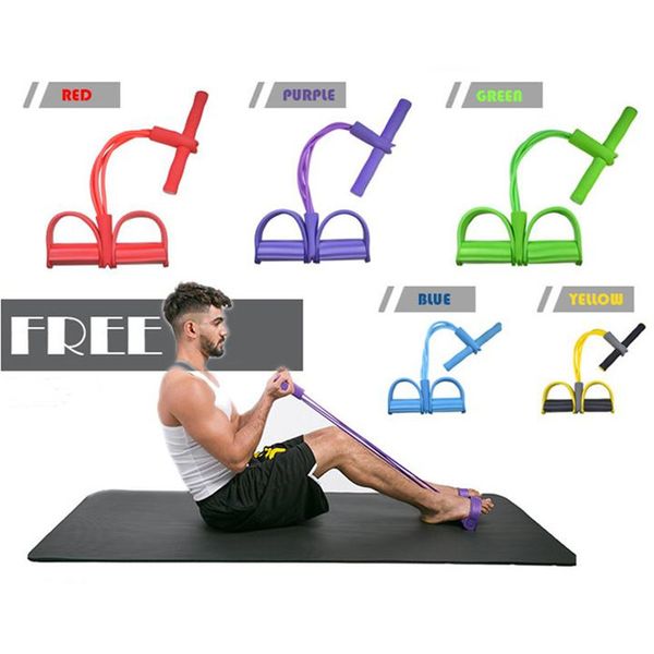 fitness 4 tube workout bands resistance with latex pedal trainer sit up pull rope stretch elastic band yoga workout equipment
fitness 4 tube workout bands resistance with latex pedal trainer sit up pull rope stretch elastic band yoga workout equipment