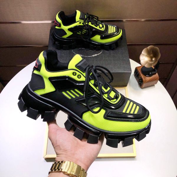 2019 men low casual shoes lates p cloudbust thunder lace up sneakers 19fw capsule series color matching men's platform lux sneakers c06, Black
2019 men low casual shoes lates p cloudbust thunder lace up sneakers 19fw capsule series color matching men's platform lux sneakers c06, Black