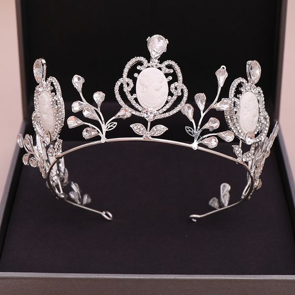 fashion silver gold adjustable round tiaras and crowns mike crystal rhinestone handmade crown bridal wedding hair accessories, Golden;white
fashion silver gold adjustable round tiaras and crowns mike crystal rhinestone handmade crown bridal wedding hair accessories, Golden;white