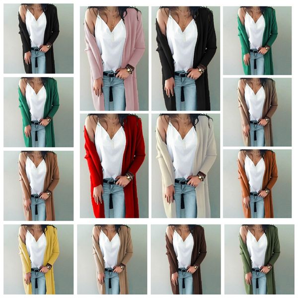 knitwear long cashmere double pocket sweater women's knit cardigan, pink, yellow, red, black, support mixed batch, White
knitwear long cashmere double pocket sweater women's knit cardigan, pink, yellow, red, black, support mixed batch, White