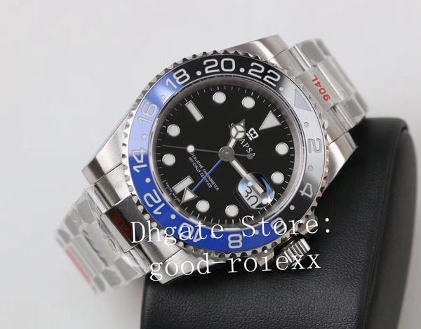 mens ceramic bezel gm factory automatic cal.3285 swiss watch men 904l steel perpetual sapphire gmt ii batman 116710 master eta watches, Slivery;brown
mens ceramic bezel gm factory automatic cal.3285 swiss watch men 904l steel perpetual sapphire gmt ii batman 116710 master eta watches, Slivery;brown