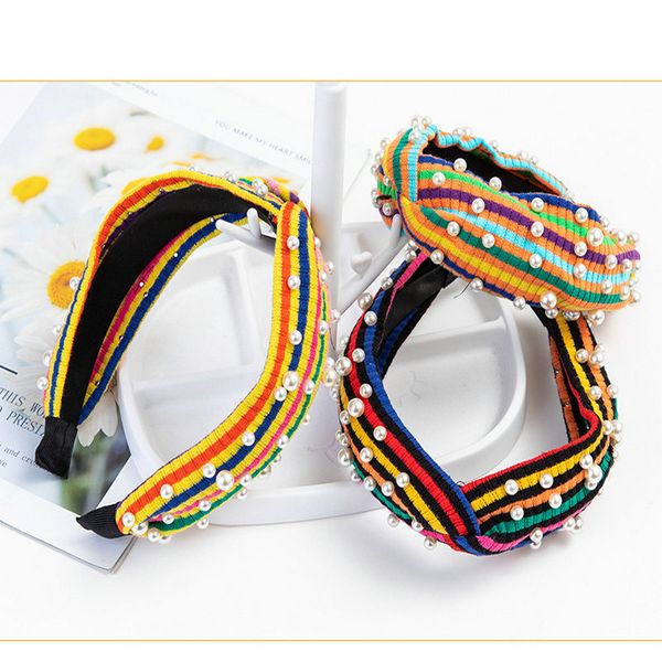 rainbow hit color striped headband hairband hair band for women pearl striped head bands floral print hair style kzgir, Black;brown
rainbow hit color striped headband hairband hair band for women pearl striped head bands floral print hair style kzgir, Black;brown