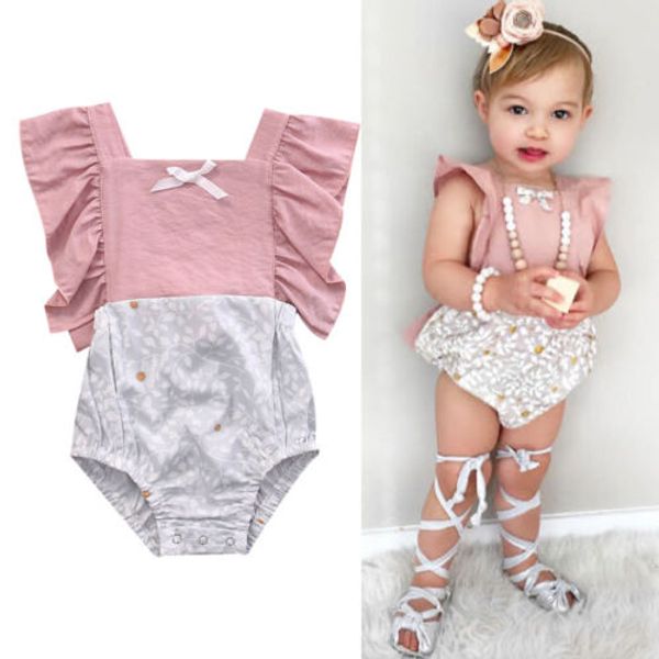 infant baby girls summer casual patchwork sleeveless floral jumpsuit playsuit clothes outfits 0-24m, Blue
infant baby girls summer casual patchwork sleeveless floral jumpsuit playsuit clothes outfits 0-24m, Blue