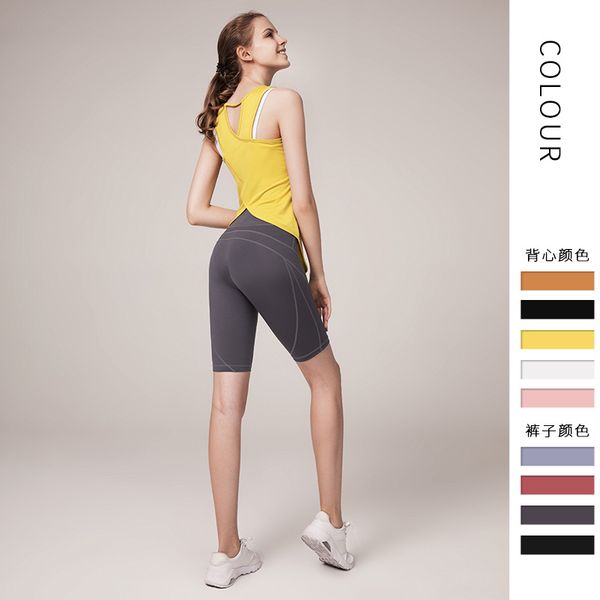 gymsharkss new irregular yoga vest female solid color womens sports fitness base vest yoga suit factory outlet, Black;white
gymsharkss new irregular yoga vest female solid color womens sports fitness base vest yoga suit factory outlet, Black;white
