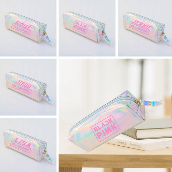 blackpink laser pencil case pu pen bag school supplies stationery gift pencilcase school cute pencil box tools
blackpink laser pencil case pu pen bag school supplies stationery gift pencilcase school cute pencil box tools