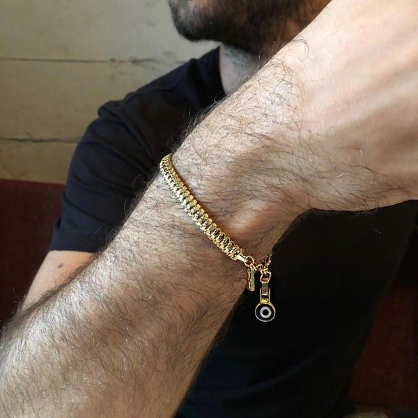 gulce dereli, bracelet with evil eye charm, gold and silver bracelets, amulet, gift box, gold/silver plated, Golden;silver 
gulce dereli, bracelet with evil eye charm, gold and silver bracelets, amulet, gift box, gold/silver plated, Golden;silver
