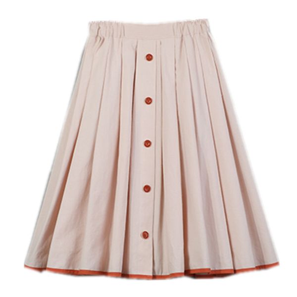 4 to 14 years kids & teenager girls summer beige black cotton casual pleated skirts children girl fashion flare skirt clothing y200704
4 to 14 years kids & teenager girls summer beige black cotton casual pleated skirts children girl fashion flare skirt clothing y200704