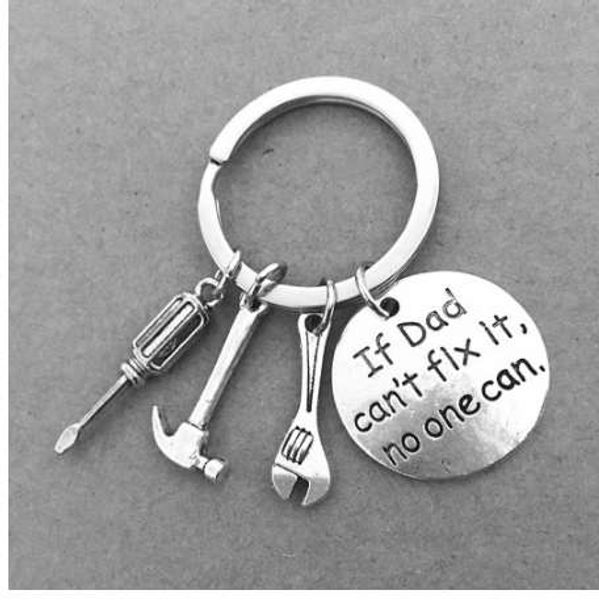 1pc "if dad can't fix it no one can" hand tools keychain daddy key rings gift for dad fathers day, father key chain accessori, Slivery;golden
1pc "if dad can't fix it no one can" hand tools keychain daddy key rings gift for dad fathers day, father key chain accessori, Slivery;golden