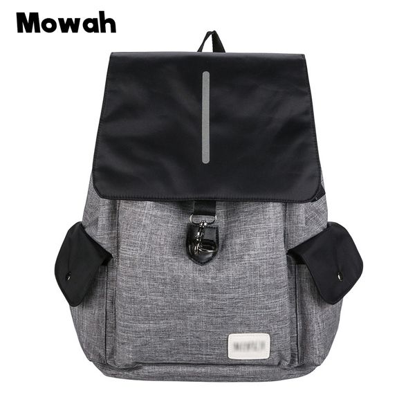 mowah men casual double shoulder bag male canvas backpack computer bag students bags big capacity schoolbags bix061 pt49
mowah men casual double shoulder bag male canvas backpack computer bag students bags big capacity schoolbags bix061 pt49