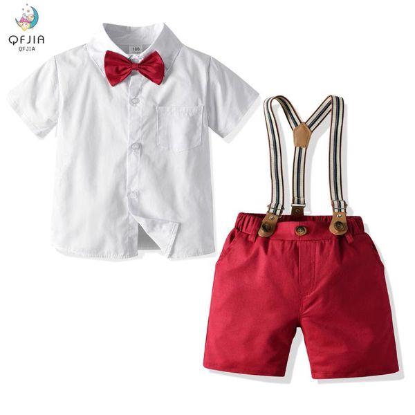 baby boys clothing set short sleeve white bowtie shirt +suspender shorts baby kid formal gentleman suit toddler boy clothes
baby boys clothing set short sleeve white bowtie shirt +suspender shorts baby kid formal gentleman suit toddler boy clothes