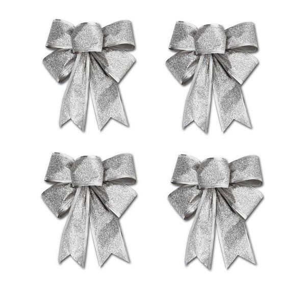 4pcs 25x18cm decoration ornament hanging knot bowknot butterfly decore tree christmas tree (silver
4pcs 25x18cm decoration ornament hanging knot bowknot butterfly decore tree christmas tree (silver