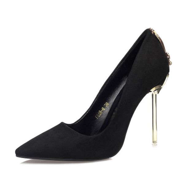 europe and the united states 2019 new women shoes high-heeled shoes with wild slim red wedding cs04, Black
europe and the united states 2019 new women shoes high-heeled shoes with wild slim red wedding cs04, Black