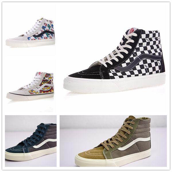 2018 SK8-Hi Classic Old Skool Белый Черный zapatillas de deporte Женщины Мужчины Высокий топ Низкий Холс
2018 SK8-Hi Classic Old Skool Белый Черный zapatillas de deporte Женщины Мужчины Высокий топ Низкий Холс