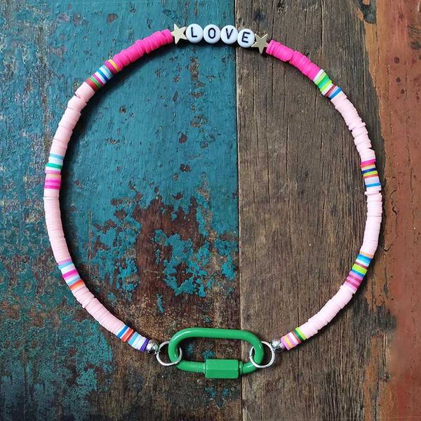 2020 bohemian stainless steel pendant necklace color soft clay short neck jewelry for women statement fashion choker gifts, Golden;silver
2020 bohemian stainless steel pendant necklace color soft clay short neck jewelry for women statement fashion choker gifts, Golden;silver