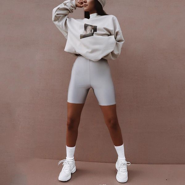 high waist biker shorts running yoga shorts elastic waist fitness short leggings reflective ladies sports wear gym,zf191, White;red
high waist biker shorts running yoga shorts elastic waist fitness short leggings reflective ladies sports wear gym,zf191, White;red