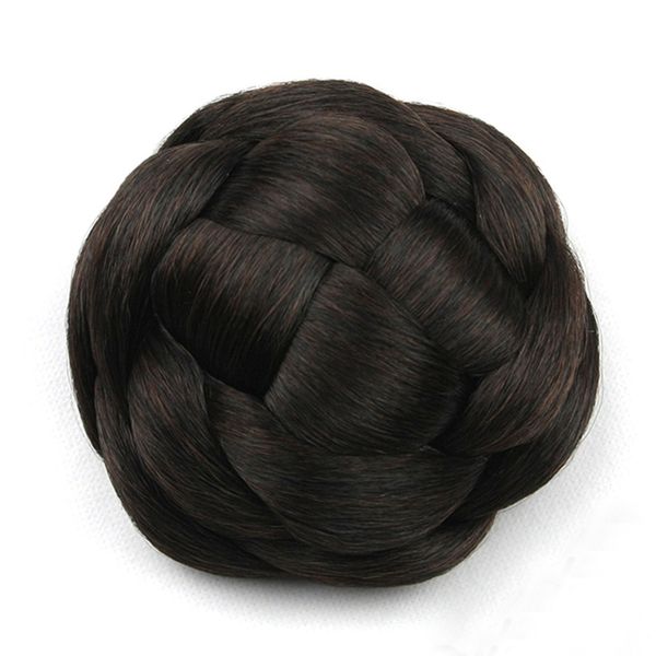 straight braided adjustable hair chignon elastic bun easy-to-use smooth hairpieces clip wedding extensions silky synthetic donut, Brown
straight braided adjustable hair chignon elastic bun easy-to-use smooth hairpieces clip wedding extensions silky synthetic donut, Brown