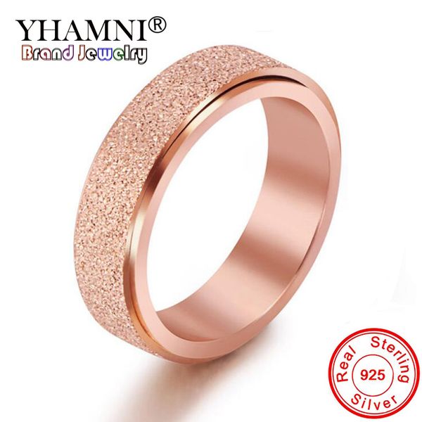 yhamni couple rose gold color scrub engagement ring 100% 925 sterling silver finger rings for women fashion jewelry msrg086, Slivery;golden
yhamni couple rose gold color scrub engagement ring 100% 925 sterling silver finger rings for women fashion jewelry msrg086, Slivery;golden