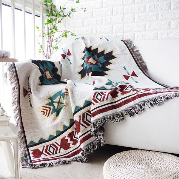 nordic modern geometry jacquard tassel blanket throw soft sofa blanket cover knitted on sofa/beds/travel home textile
nordic modern geometry jacquard tassel blanket throw soft sofa blanket cover knitted on sofa/beds/travel home textile