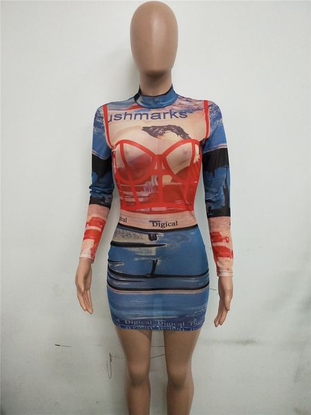 2020 women dresses fashion spring perspective digital printed long sleeve bodycon dresses luxury womens dresses, Black;gray
2020 women dresses fashion spring perspective digital printed long sleeve bodycon dresses luxury womens dresses, Black;gray