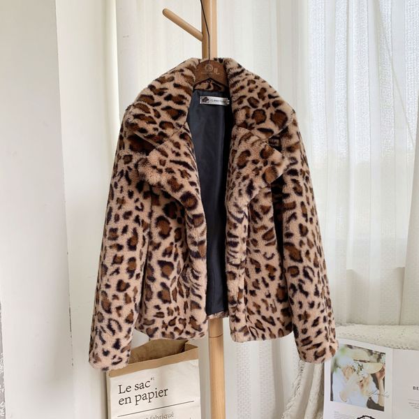 women faux fur coat leopard coat cardigan print long manteau femme hiver fur jacket abrigos mujer manteau#g30, Black
women faux fur coat leopard coat cardigan print long manteau femme hiver fur jacket abrigos mujer manteau#g30, Black