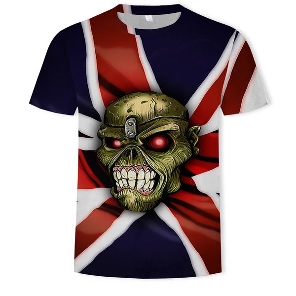 mens designer summer creative printing 3d devil round collar short sleeve t-shirt, White;black
mens designer summer creative printing 3d devil round collar short sleeve t-shirt, White;black