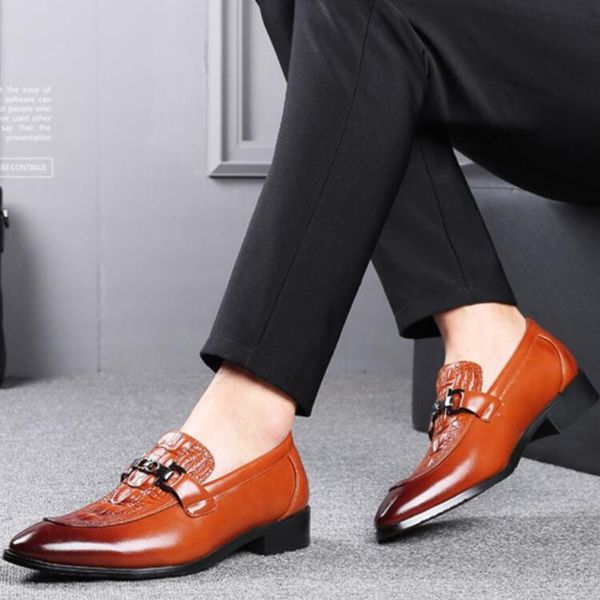 men male dress man formal slip on crocordile pu shoes mens loafers business driving zapatos de hombres personlizar zapatos m0308, Black
men male dress man formal slip on crocordile pu shoes mens loafers business driving zapatos de hombres personlizar zapatos m0308, Black