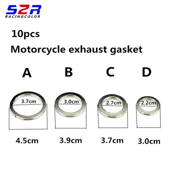 10 pcs motorcycle accessories exhaust pipe gasket for exhaust port retaining rings yamaha 125cc 100cc 90cc 150cc
10 pcs motorcycle accessories exhaust pipe gasket for exhaust port retaining rings yamaha 125cc 100cc 90cc 150cc