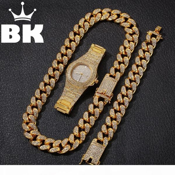 hip hop цвет золота кубинской цепь золото серебро ожерелье и браслет освобожденная роскошная комбинация часов и колье, Silver
hip hop цвет золота кубинской цепь золото серебро ожерелье и браслет освобожденная роскошная комбинация часов и колье, Silver