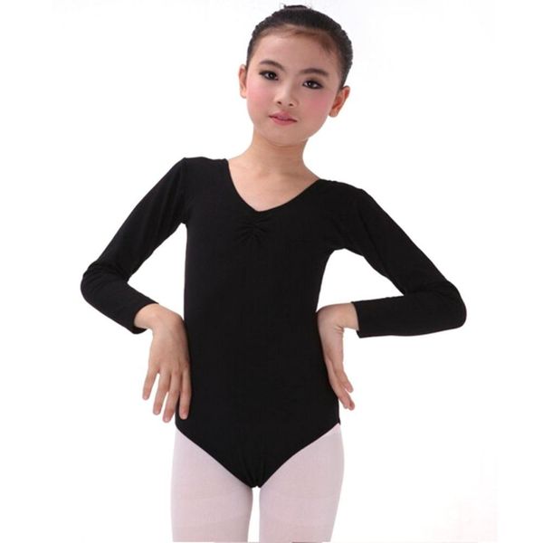 long sleeve leotard costume girls kid ballet dance gymnastics skating dancewear, Black;red
long sleeve leotard costume girls kid ballet dance gymnastics skating dancewear, Black;red