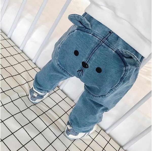roupas infantis baby boys & girls roupas ursos dos desenhos animados denim calças compridas bottoms crianças calças 0-3 anos, Blue
roupas infantis baby boys & girls roupas ursos dos desenhos animados denim calças compridas bottoms crianças calças 0-3 anos, Blue