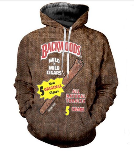 новая мода женщины мужчины backwoods повседневная 3d печатных crewneck кофты толстовки мужская спортивная одежда пальто wr283, Black
новая мода женщины мужчины backwoods повседневная 3d печатных crewneck кофты толстовки мужская спортивная одежда пальто wr283, Black