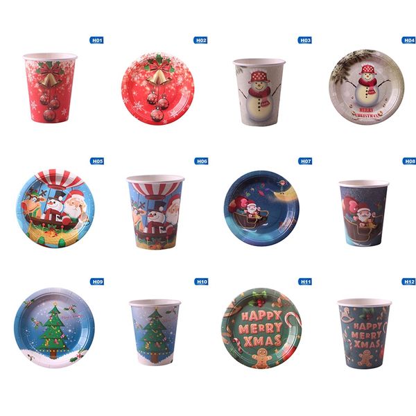 10pcs/set colorful christmas tree snowflake santa paper cups&plates christmas party festival for kids tableware party supplies
10pcs/set colorful christmas tree snowflake santa paper cups&plates christmas party festival for kids tableware party supplies