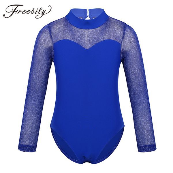 kids girls shiny tulle long sleeves mock neck ballet dance gymnastics leotard one-piece children stage performance dance wear, Black;red
kids girls shiny tulle long sleeves mock neck ballet dance gymnastics leotard one-piece children stage performance dance wear, Black;red