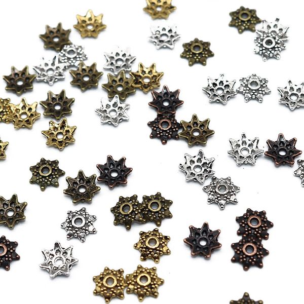 other alloy end caps pattern bead wholesale lots bulk 9mm silver plated 6 flower spacer beads diy components for jewelry making, Blue;slivery
other alloy end caps pattern bead wholesale lots bulk 9mm silver plated 6 flower spacer beads diy components for jewelry making, Blue;slivery