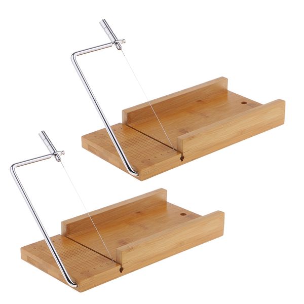 2 pieces wooden stainless steel soap cutter soap making cutting tool with wire slicer other hand tools
2 pieces wooden stainless steel soap cutter soap making cutting tool with wire slicer other hand tools