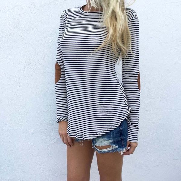 2016 tee shirt femme spring long sleeve tshirt women t shirt womens arrival poleras de mujer stripe t-shirt camisetas mujer, White
2016 tee shirt femme spring long sleeve tshirt women t shirt womens arrival poleras de mujer stripe t-shirt camisetas mujer, White