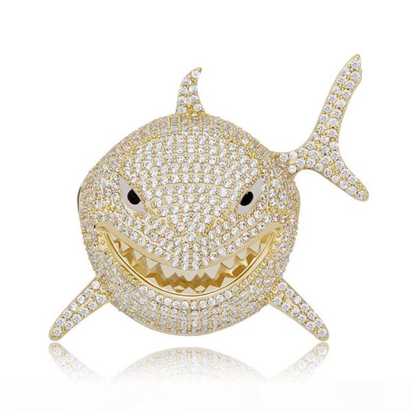 men women cool hip hop necklace gold plated cz shark pendant necklace with 24inch rope chain for men women, Silver
men women cool hip hop necklace gold plated cz shark pendant necklace with 24inch rope chain for men women, Silver