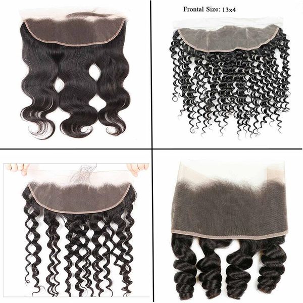brazilian virgin human hair body wave 13x4 lace frontal pre plucked human hair deep water loose wave lace frontal closure, Black
brazilian virgin human hair body wave 13x4 lace frontal pre plucked human hair deep water loose wave lace frontal closure, Black