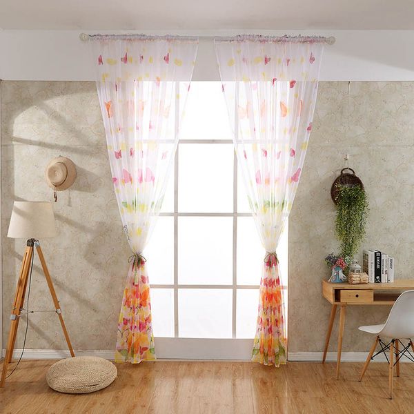 new curtain romantic butterfly flower tulle door window curtain for living room bedroom kitchen sheer scarf valances drapes jy
new curtain romantic butterfly flower tulle door window curtain for living room bedroom kitchen sheer scarf valances drapes jy