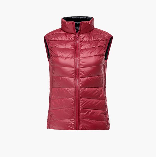 new pgm golf clothing for women feather waistcoat double coat slim down vest, Black;red
new pgm golf clothing for women feather waistcoat double coat slim down vest, Black;red