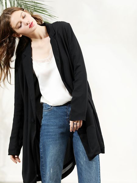 yangxun 2019 autumn chinese style 100% silk heavy crepe de chine black long women jacket zhh8742, Black;brown
yangxun 2019 autumn chinese style 100% silk heavy crepe de chine black long women jacket zhh8742, Black;brown