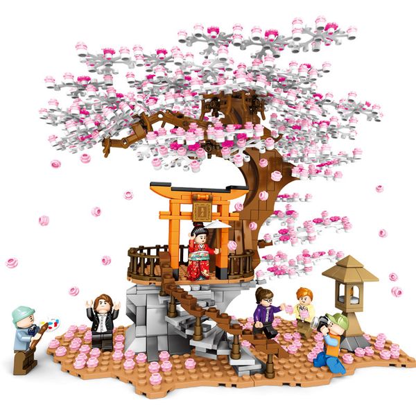 1167pcs small building blocks toys compatible with legoing mid-level cherry blossom building blocks boys birthday gifts toys for children
1167pcs small building blocks toys compatible with legoing mid-level cherry blossom building blocks boys birthday gifts toys for children