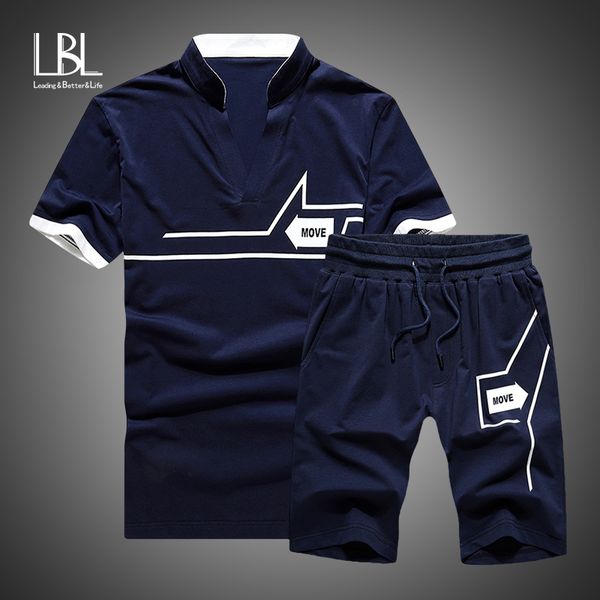 tracksuits summer two piece set men short sleeve t shirt cropped shorts suit mens sportwear shorts sets outwear kg-568, Gray
tracksuits summer two piece set men short sleeve t shirt cropped shorts suit mens sportwear shorts sets outwear kg-568, Gray