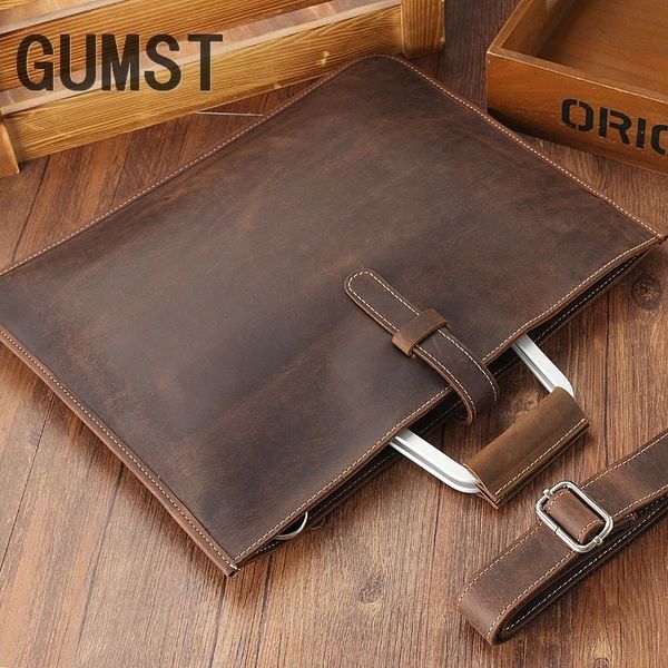 gumst 2019 crazy horse leather briefcase for man coffee color vintage men genuine leather messenger bag business bags male cj191201
gumst 2019 crazy horse leather briefcase for man coffee color vintage men genuine leather messenger bag business bags male cj191201