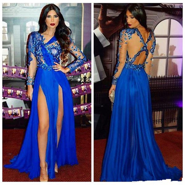 2019 sheer длинные рукава-line платья выпускного вечера кружева аппликации sexy сплит фронт развертки поезд длинные бисером особый случай ве, Black
2019 sheer длинные рукава-line платья выпускного вечера кружева аппликации sexy сплит фронт развертки поезд длинные бисером особый случай ве, Black