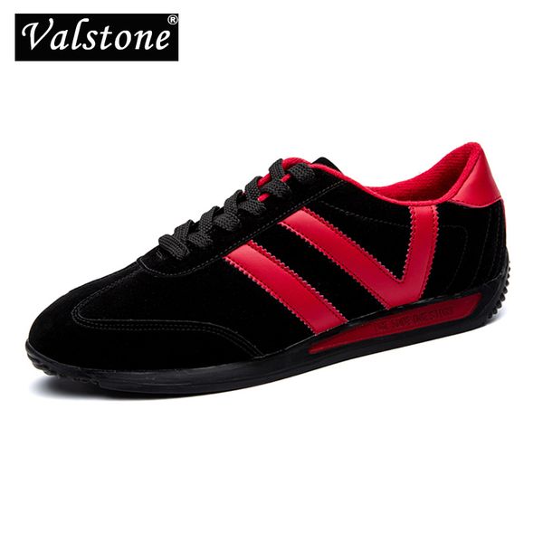 valstone men sneakers faux suede jogging shoes male casual shoes light weight rubber breathable zapatillas lace-up, Black
valstone men sneakers faux suede jogging shoes male casual shoes light weight rubber breathable zapatillas lace-up, Black