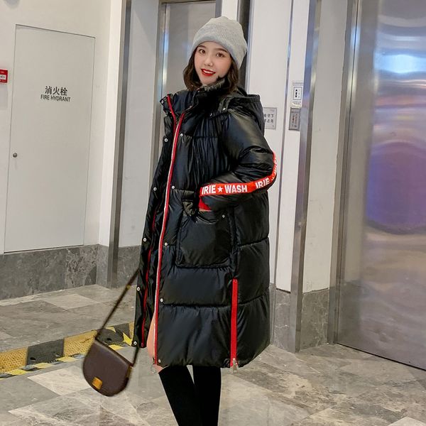 2019 stylish winter jacket women long hooded two big pockets female parka outwear warm thicken coat new arrival, Black
2019 stylish winter jacket women long hooded two big pockets female parka outwear warm thicken coat new arrival, Black