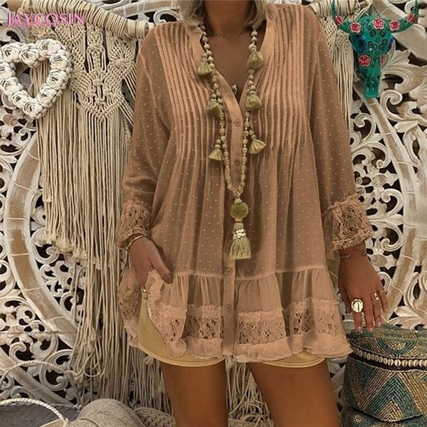 2020 сезонная блузка женщины v образным вырезом кафтан boho крышка плюс размер 5xl дамы старинные хиппи мешковатые блузки hot ins drop 0713, White
2020 сезонная блузка женщины v образным вырезом кафтан boho крышка плюс размер 5xl дамы старинные хиппи мешковатые блузки hot ins drop 0713, White