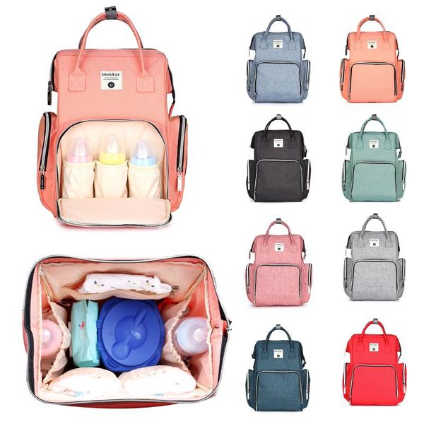 new multifunctional mummy bag diaper bag backpack large-capacity mummy baby travel backpack maternity
new multifunctional mummy bag diaper bag backpack large-capacity mummy baby travel backpack maternity